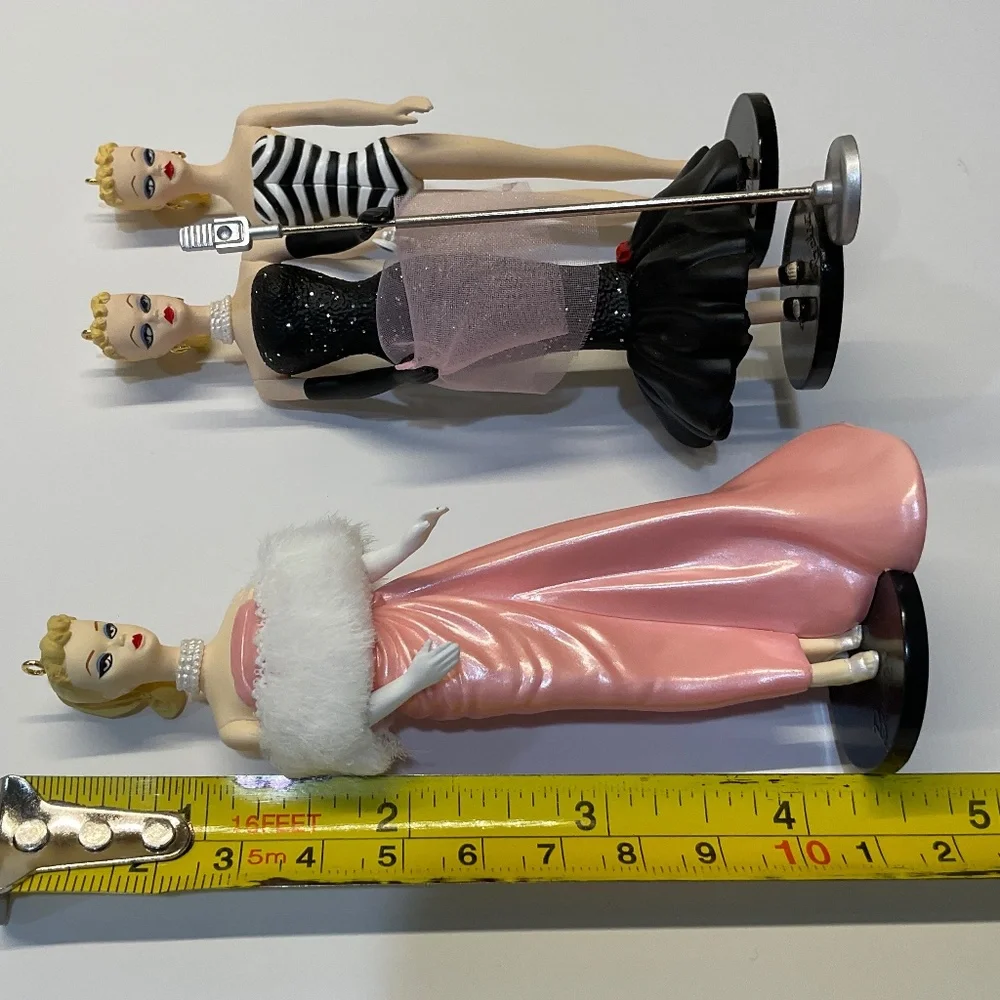 Hallmark Keepsake Barbie Doll Collector’s Series Ornaments  Set of 3 1994-1996